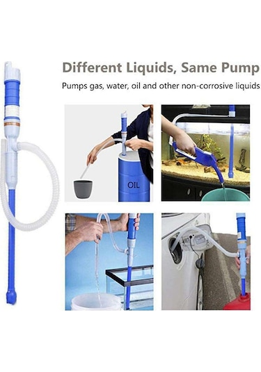 Suntek El Yakıt Pompası Elektrikli Sifon Aracı Taşınabilir