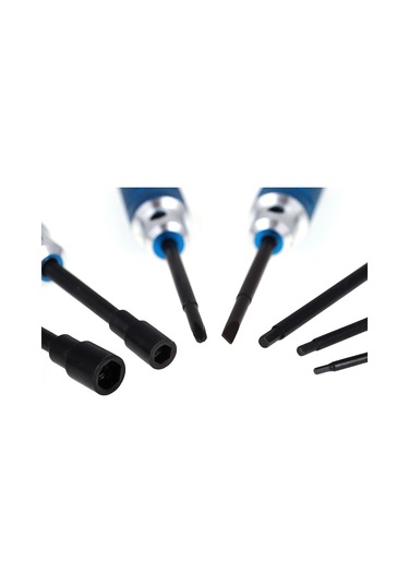 Konesam Mavi 7 Parça Rc Araç/helikopter/uçak Tamir Seti - Kaliteli Çelik Somun/çatal Vidalı Takım