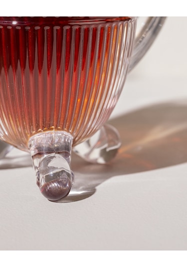 Abeille 4'lü Çay Fincanı - Şeffaf - 170 Ml 8684427117873 Çok Renkli