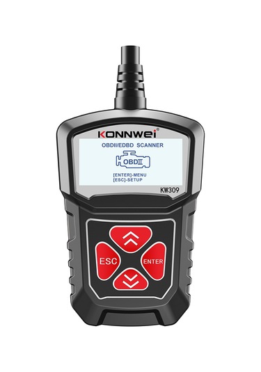 Hangfox Kw309 Otomobil Test Cihazı - Plastik Vücut, Çok Dilleri Desteği, 0-60 C Çalışma Sıcaklığı, Siyah