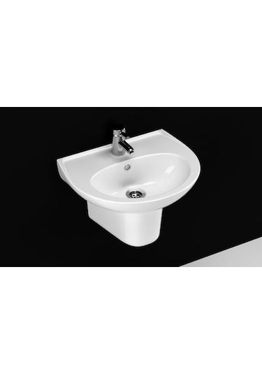 Turavit Polo Yarım Ayak Lavabo 45 x 55