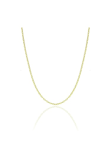 Kadın Gümüş Rodyumlu Forse Model Zincir