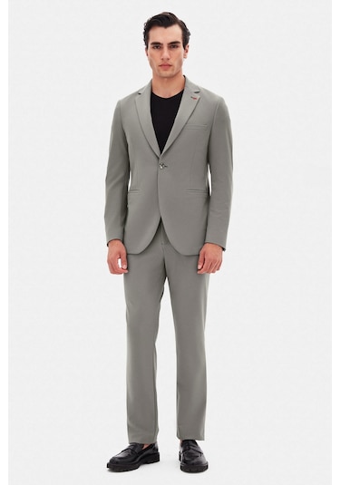 Twn Slim Fit Vizon Düz Takim Elbise 4ec05e301545m V01