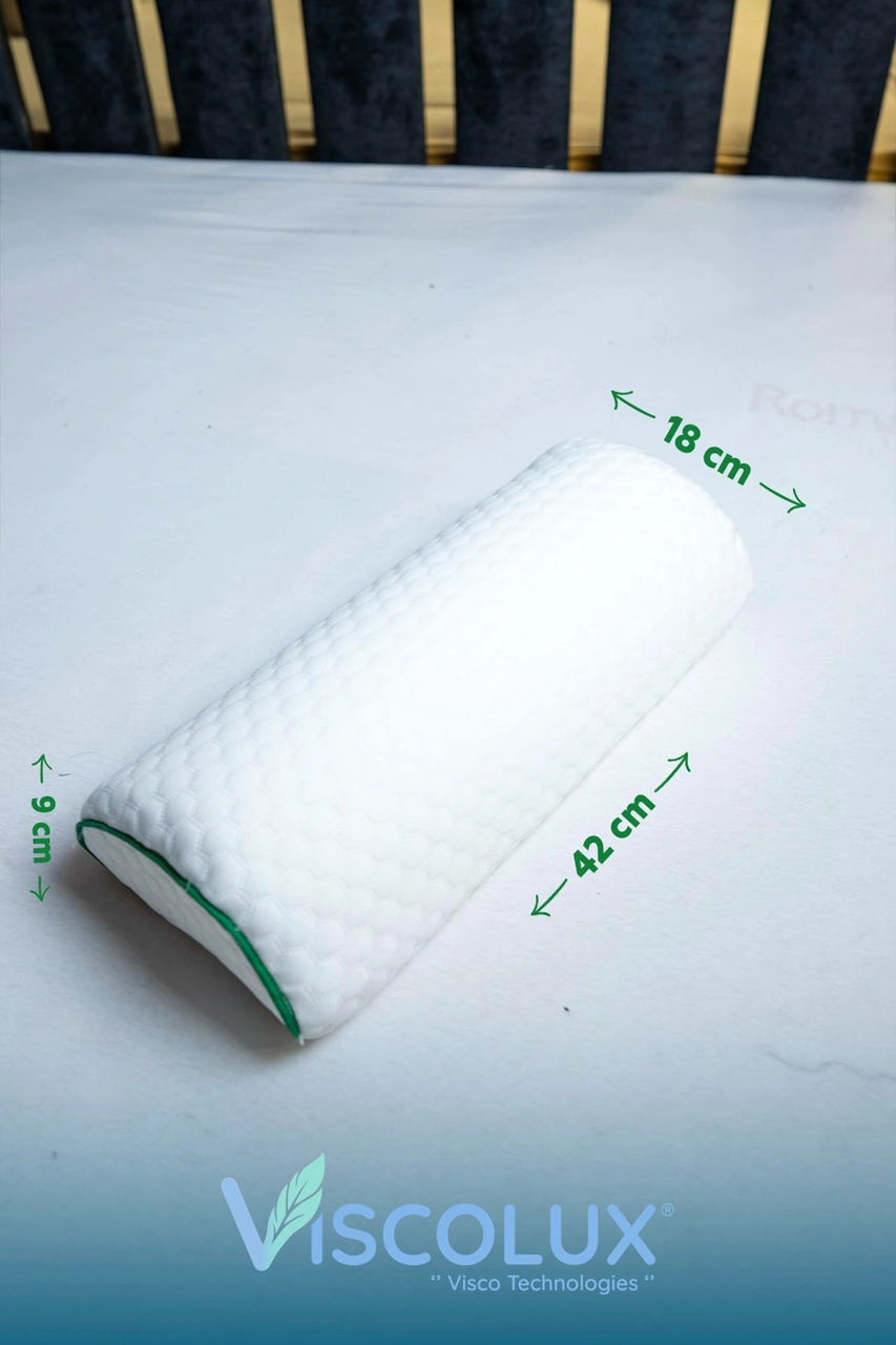 Çok Amaçlı Ortopedik Visco Yastık - Horlama Yastığı Hamile Yastığı 42x18x9 Yeşil
