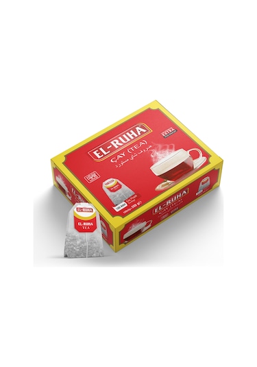 El-Ruha Ceylon Extra İthal Demlik Poşet Siyah Çay 100 x 2 G