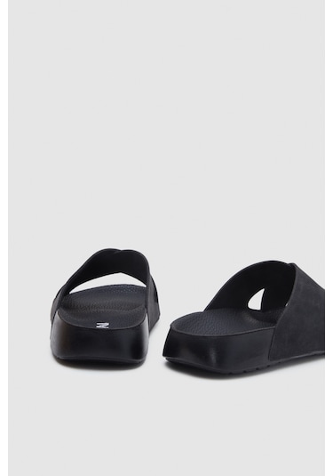 Twn Siyah Çapraz Bant Terlik 4ect9ort5010m Siyah