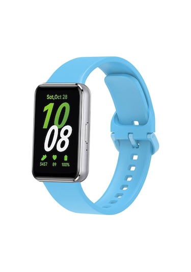Kilifone - Samsung Uyumlu Watch Fit 3 - Kordon Silikon Kordon Strap Kayış Krd-110
