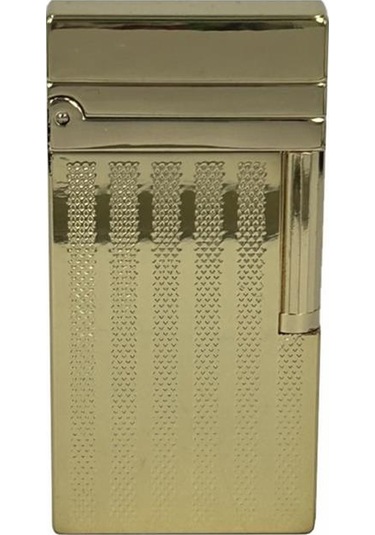 Dupont Tarz Yandan Çarklı Metal Çakmak Altın Metal