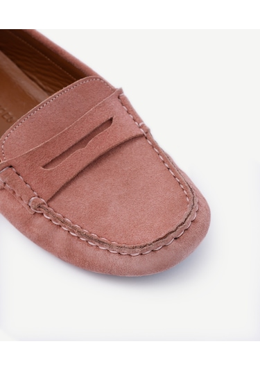 Yargıcı Yumuşak Deri Loafer 25ykay4070x 040 Pembe