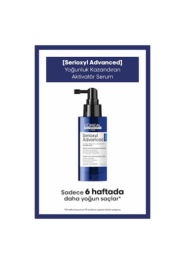 L'Oréal Professionnel Serie Expert Serioxyl Advanced Şampuan 300 ML + Serum 90 ML
