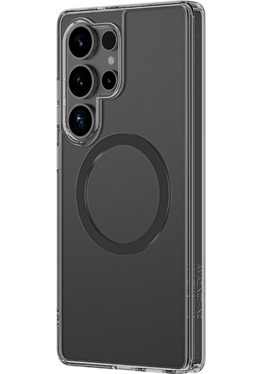 Galaxy Uyumlu S25 Ultra Kılıf Magsafe Uyumlu Amazingthing Minimal Serisi Kapak Titanyum-siyah