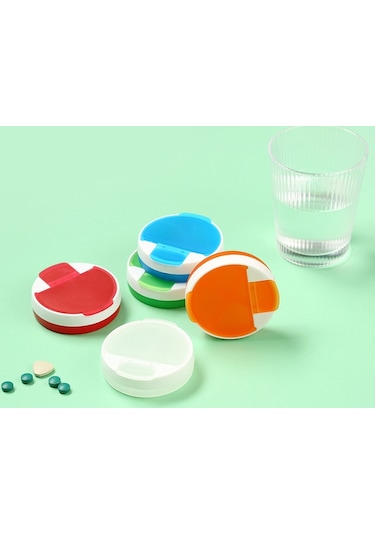 Taşınabilir İlaç Saklama Kutusu - Mavi