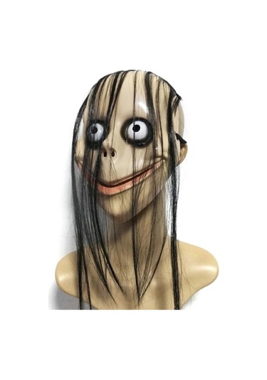 Jl Uzun Saç Maskesi İle Yeni Cadılar Bayramı Korku  Maske V