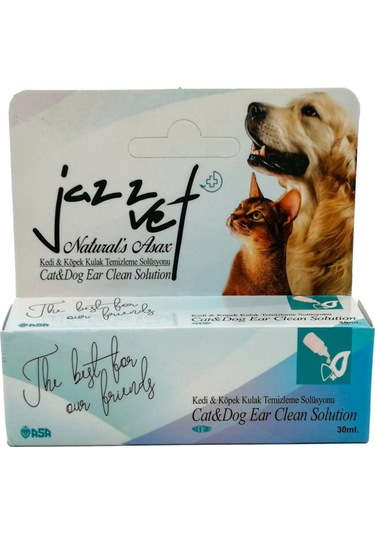 Jazz Vet Köpek Kulak Temizleme Damlası 30 ML