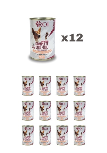 Yetişkin Köpek Somon Konservesi 12 Adet X 400 Gr.