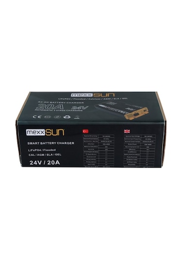 Mexxsun Ac/dc Akü Şarj Cihazı 24v 20a