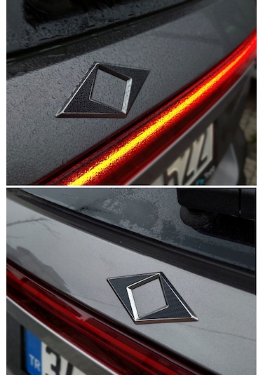 Togg T10x Uyumlu Amblem Kaplama Sticker Set Parlak Siyah