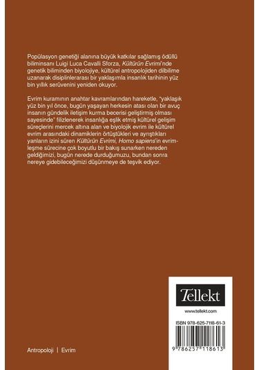 Tellekt - Kültürün Evrimi - 9786257118613 9786257118613