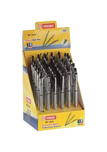 MİKRO BP 902C-36 METAL TÜKENMEZ KALEM