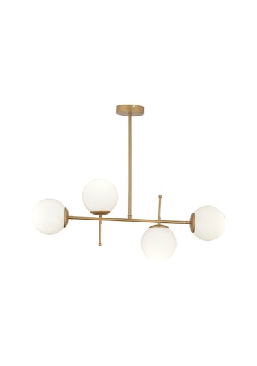 Apliqa Günay 4 Başlıklı Modern Mutfak Salon Yatak Odası Avize