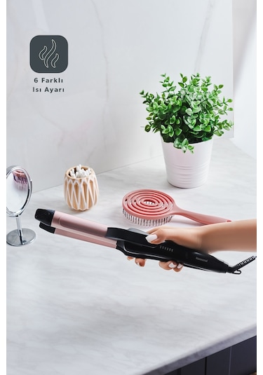 Homend Hairmony 4605H 2 in 1 Saç Düzleştirici ve Maşa