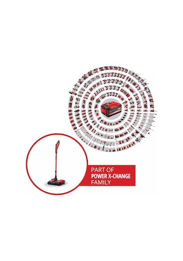 Einhell TE-FS 18 Li-Solo Akülü Süpürge (Akü ve Şarj Hariç) - 2352050