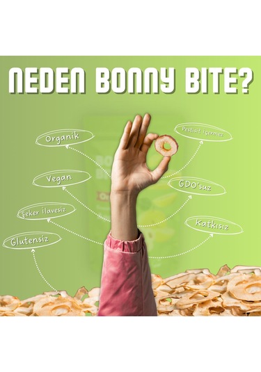 Kurutulmuş Çıtır Elma Atıştırmalığı 5'li Paket 18gr 5 Diğer