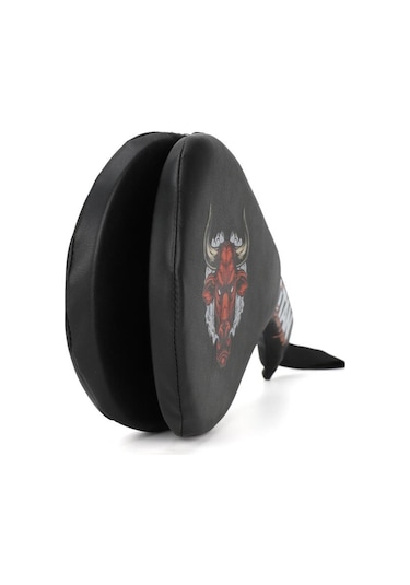 Titan Sport Taekwondo, Kick Boks Ve Muay Thai Kızgın Boğa Desenli Siyah Raket Ellik