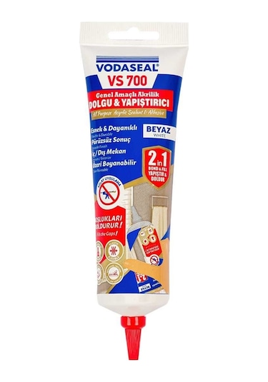 Vodaseal Vs700 Akrilik Dolgu Ve Yapıştırıcı 400 Gr
