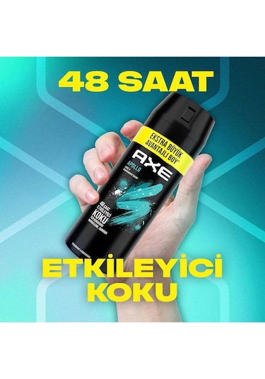 Axe Erkek Apollo Sprey Deodorant 3 x 200 ML