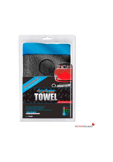 Bossauto Autoscrub Mavi Mikrofiber Bez - Fine ince