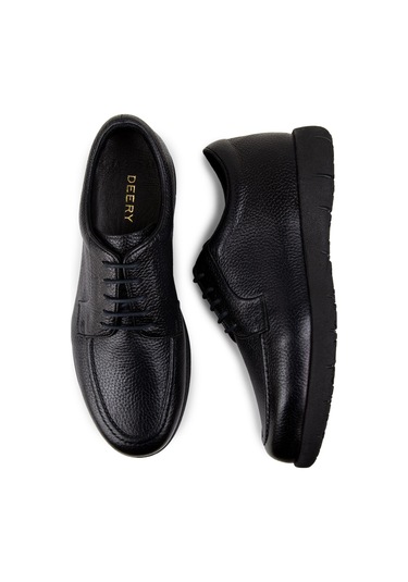 Deery Hakiki Deri Lacivert Günlük Erkek Ayakkabı - 01930mlcvc01 Lacivert