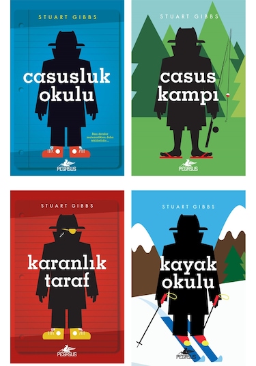 Casusluk Okulu Serisi Takım Set 4 Kitap