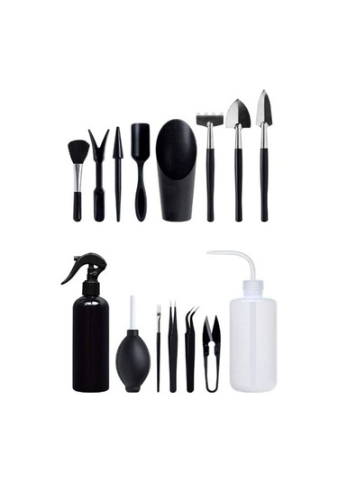 Sones 15 Adet / Set Sukulent Bitki Bahçe Aletleri Seti İç Mekan Yetiştirme Çıkarma Saksıları Bahçecilik Kitleri