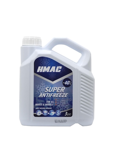 H-Mac Antifriz -40 Derece 3 Lt Uzun Ömürlü Antifiriz 2 Adet