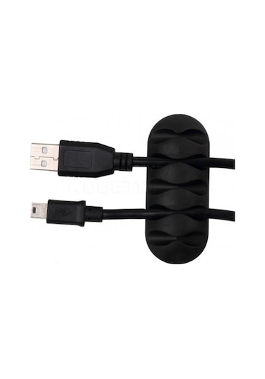 3B Trend 3'Lü Set 5 Kanallı Kablo Tutucu Düzenleyici Sabitleyici