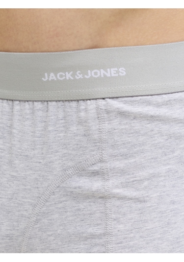 Jack & Jones Erkek 3'lü Bambu Boxer Paketi - Gabriel - 12291864 Siyah