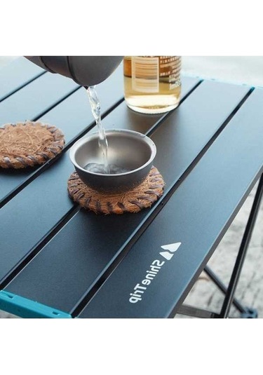 Bloomnest Yarısı Siyah, Renkli Katlanır Masa - Jq Çok Renkli, Alüminyum Açık Çok Renkli