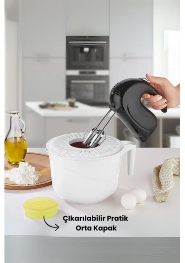 2'si 1 Arada Çok Amaçlı Papatya Mikser Kabı - Kase