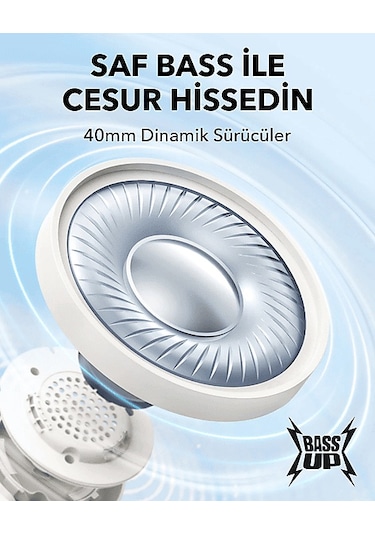 Anker Soundcore H30i Kulak Üstü Bluetooth Kulak Üstü Kulaklık