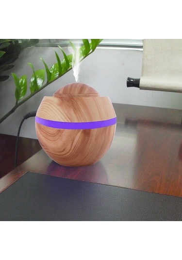 Dancemonkey Renk Değiş. Led Usb Nemlendirici & Aromaterapi Difüzörü - Ofis/ev İçin