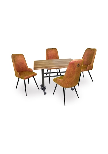 Beymobilya Çipa Werzalit-Çırağan Mutfak Masa Takımı Bej