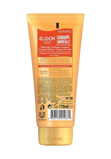 Elidor Collagen Blends Saç Dökülmelerine Karşı Sülfatsız Saç Bakı