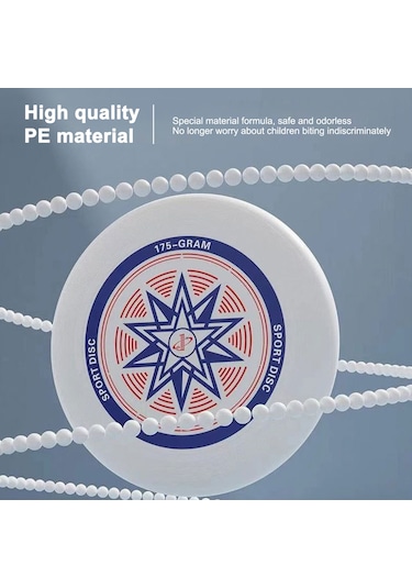 Konesam Yetişkinler İçin Sporcu Peden 175g 27.5cm Hızlı Dönüşlü Fitness Atletik Frisbee