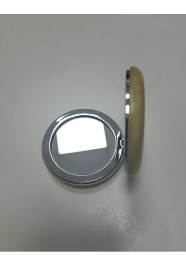 Rival Macaron Yellow Yazılı Makyaj Aynası