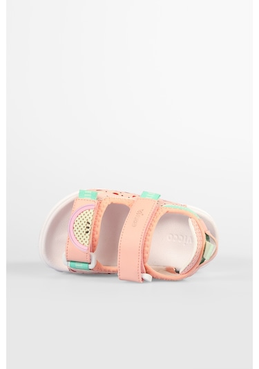 Vicco İnkagi Anatomik Kız Çocuk Sandalet Pudra