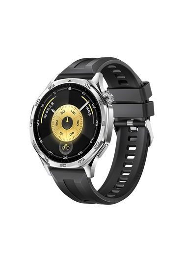 Galaxy Watch 3 45mm Uyumlu Khyr Krd-148 22mm Silikon Kordon - Pembe
