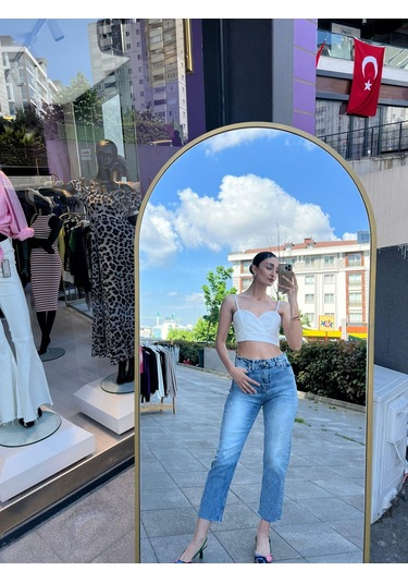 Lavessa Beyaz Crop Büstiyer -228 Beyaz