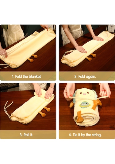 Xiyyadms Turuncu Havuç Desenli Yumuşak Fleece Koltuk Battaniyesi - Katlanabilir Ofis/ev İçin Isıtıcı Yataş Battaniye 115x170cm Turuncu