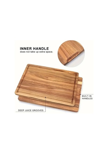 Liangmei Ahşap Kesme Tahtaları Doğrama Blokları Kayın Ceviz -